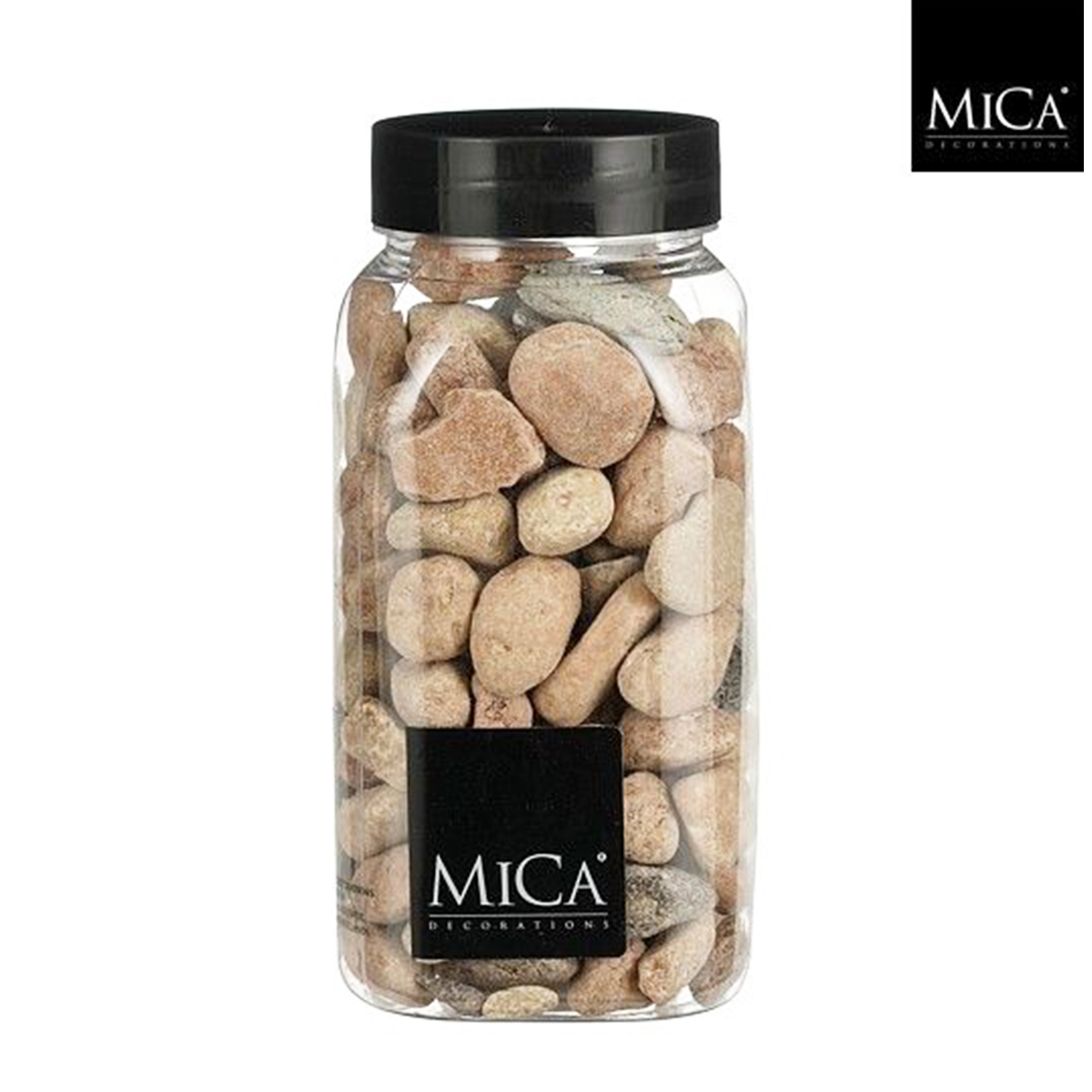 Deko Steine brauntöne, 20-40mm, 650ml, Mica Decorations