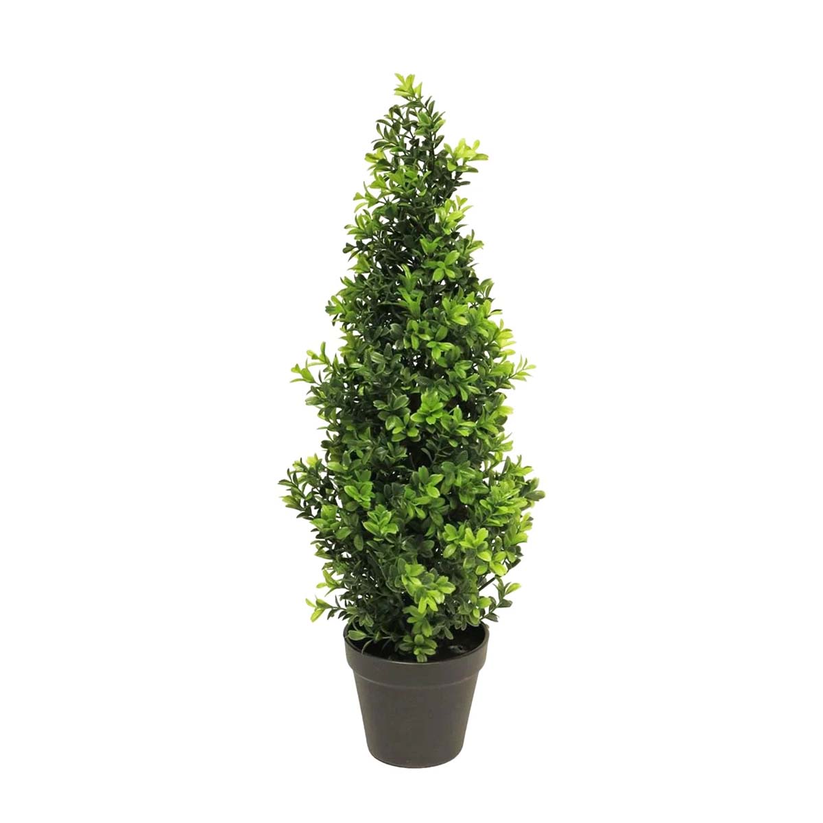 Kunstpflanze Buchs, Buchsbaum getopft grün, 60cm, Nova Nature
