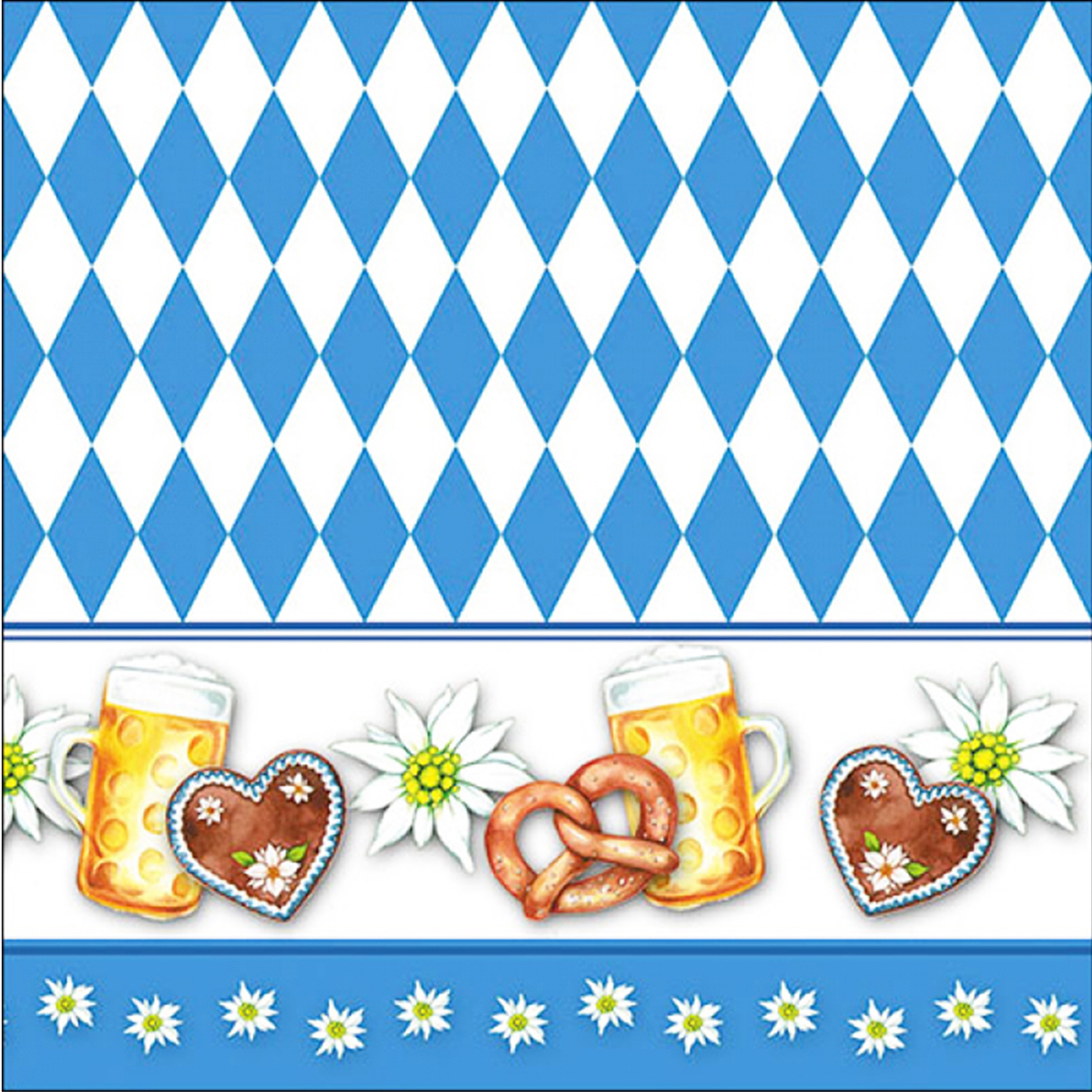 Ambiente Papierservietten Oktoberfest, 33x33cm