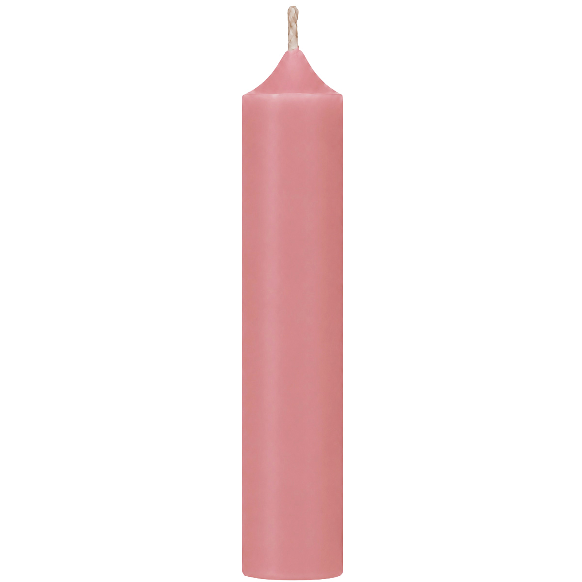Kleine Wachskerze, Stabkerze Rosa-Pfingstrose, 11cm, Ø2,2cm, Ib Laursen