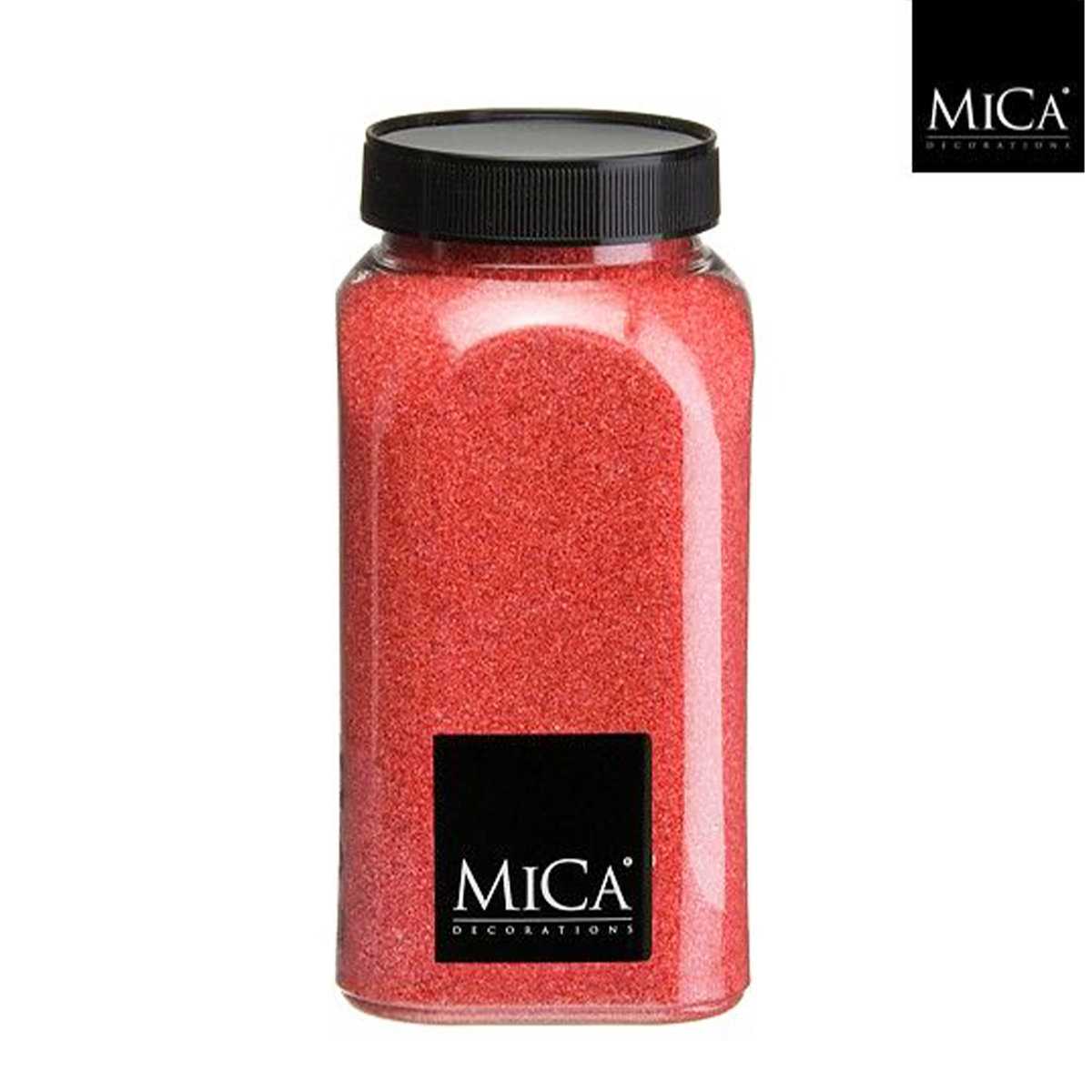 Deko Sand rot, 0,5mm, 650ml, Mica Decorations