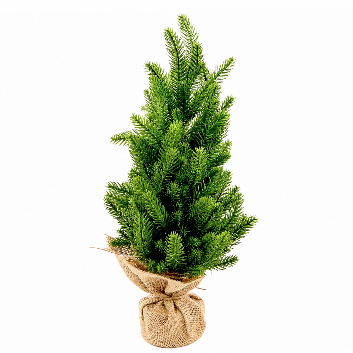 Kunstpflanze Tanne grün, Tannenbaum getopft, 34cm