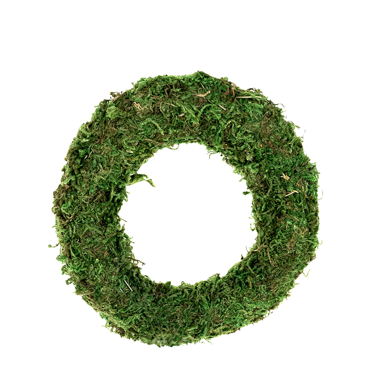 Deko Kranz aus Moos, kleiner Mooskranz, grün, Ø12cm