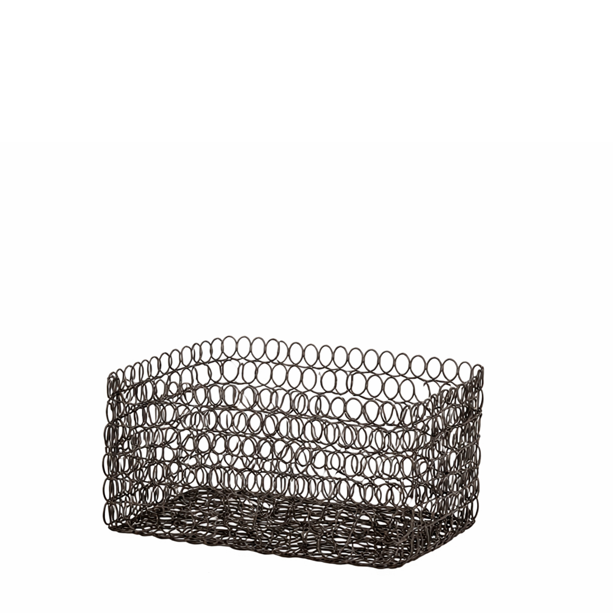 Deko Korb Kenmare, Eisenkorb, Drahtgeflecht, 15x10x7cm, WMG Grünberger