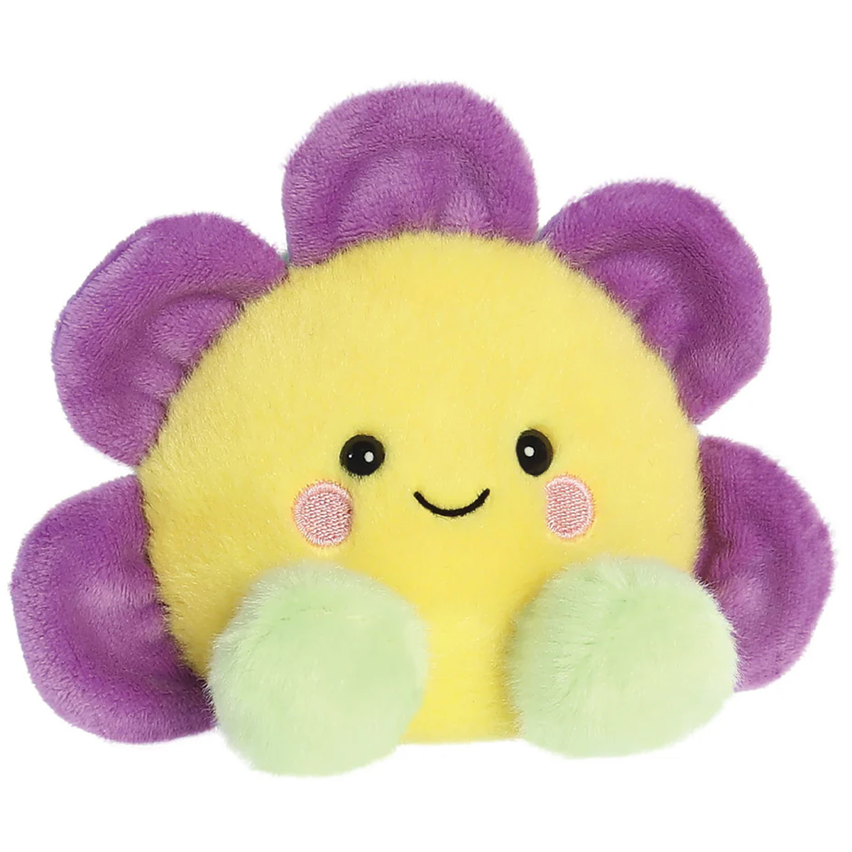 Plüsch Blume Fallon, gelb-pink, Palm Pals, 13cm, Aurora World