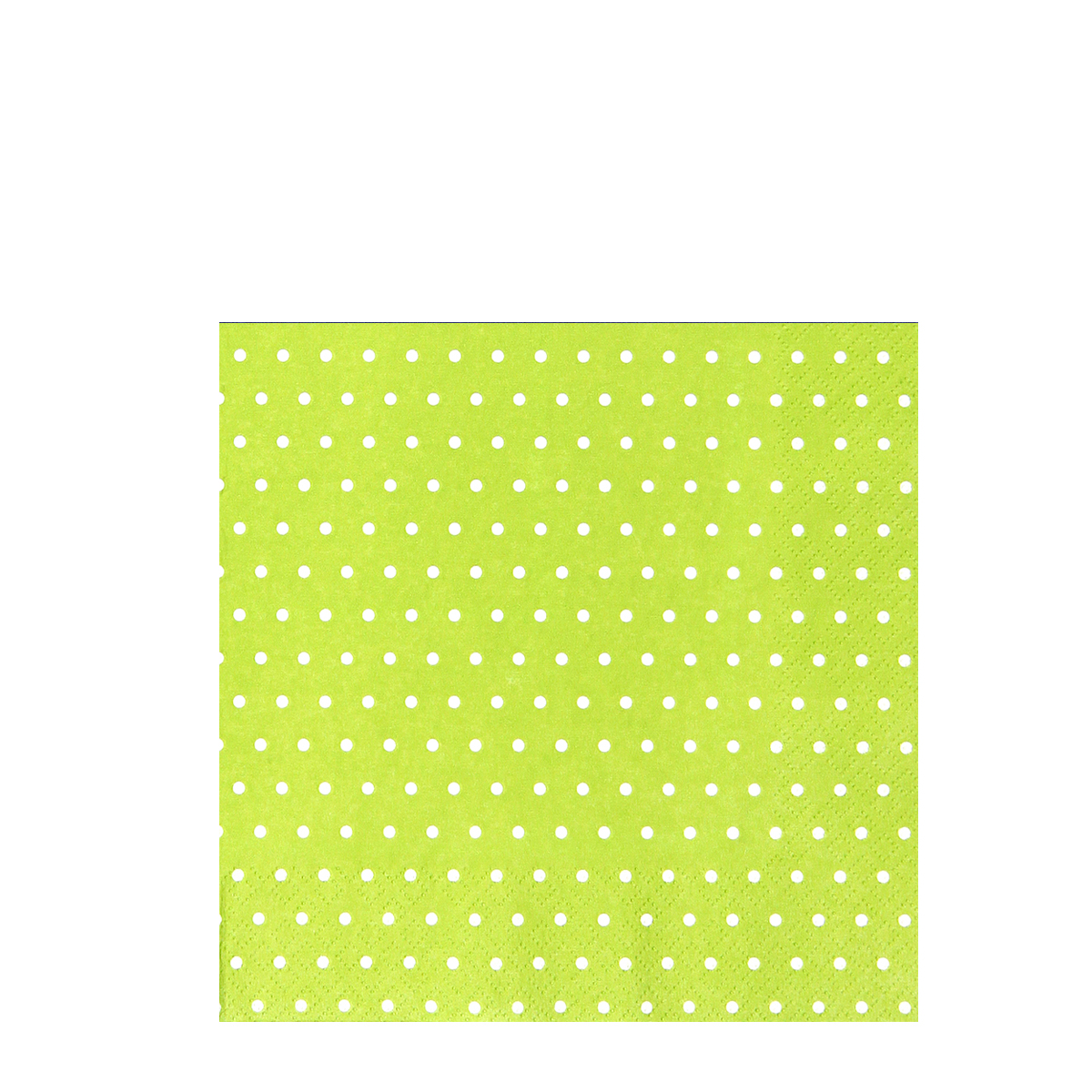 Home Fashion Servietten Punkte hellgrün, Mini Dots light green, 25x25cm