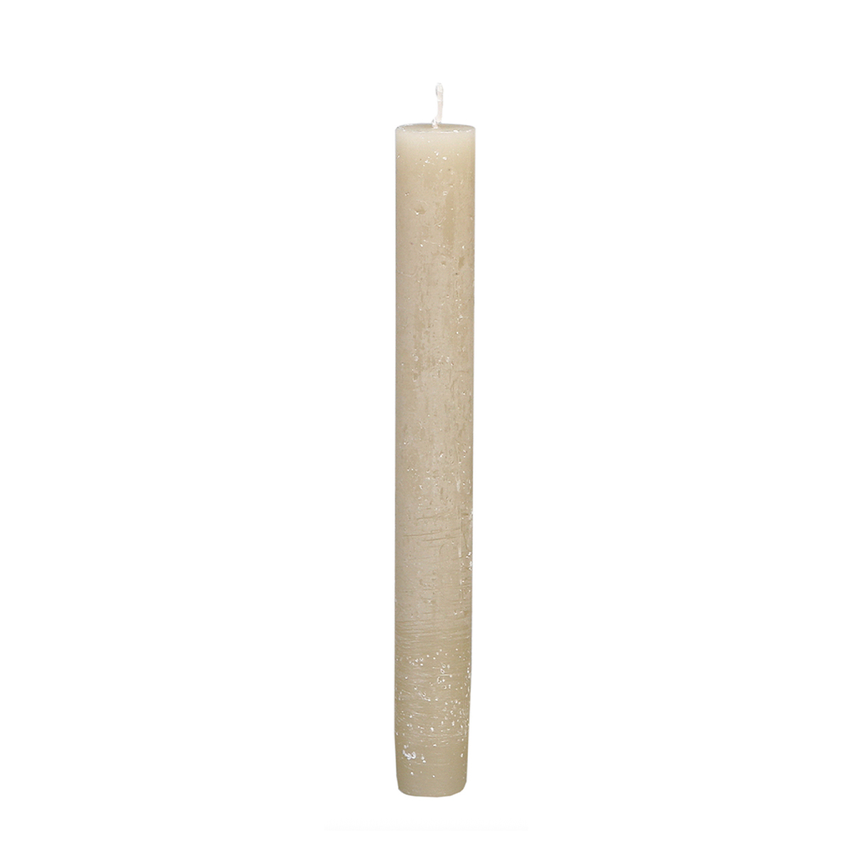 729252_01K2F62CB414Y2F70CAC40ZVT8fsLP8J0sUo8VE Stabkerze Rustic Ivory creme, Wachskerze, 200x24mm, WMG Grünberger
