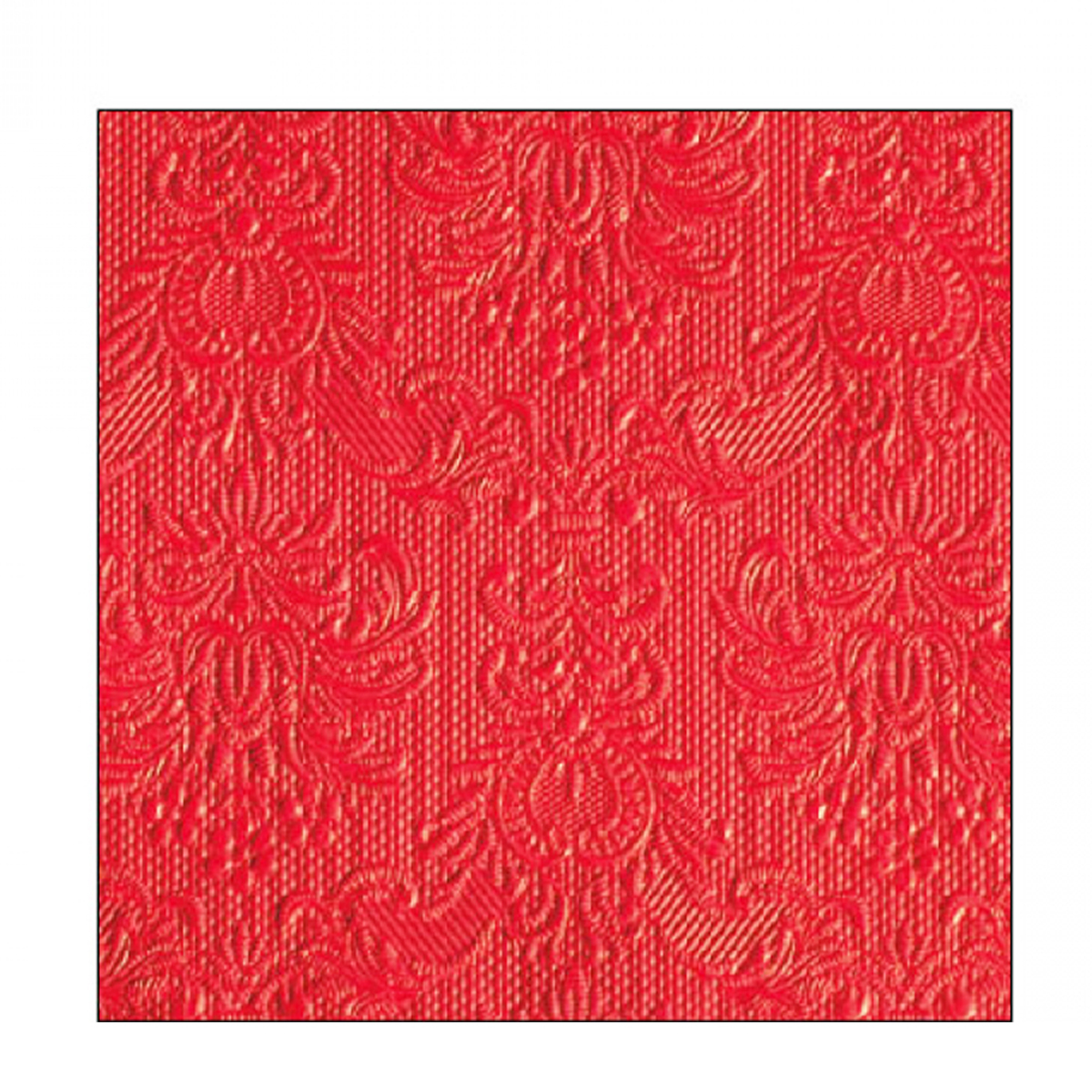 Ambiente Papierservietten Elegantes Rot, 33x33cm