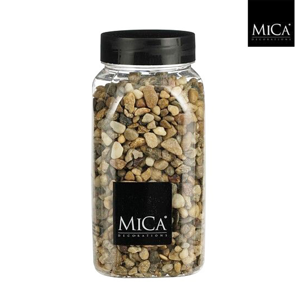 Deko Steine Marbles braun, 5-8mm, 650ml, Mica Decorations