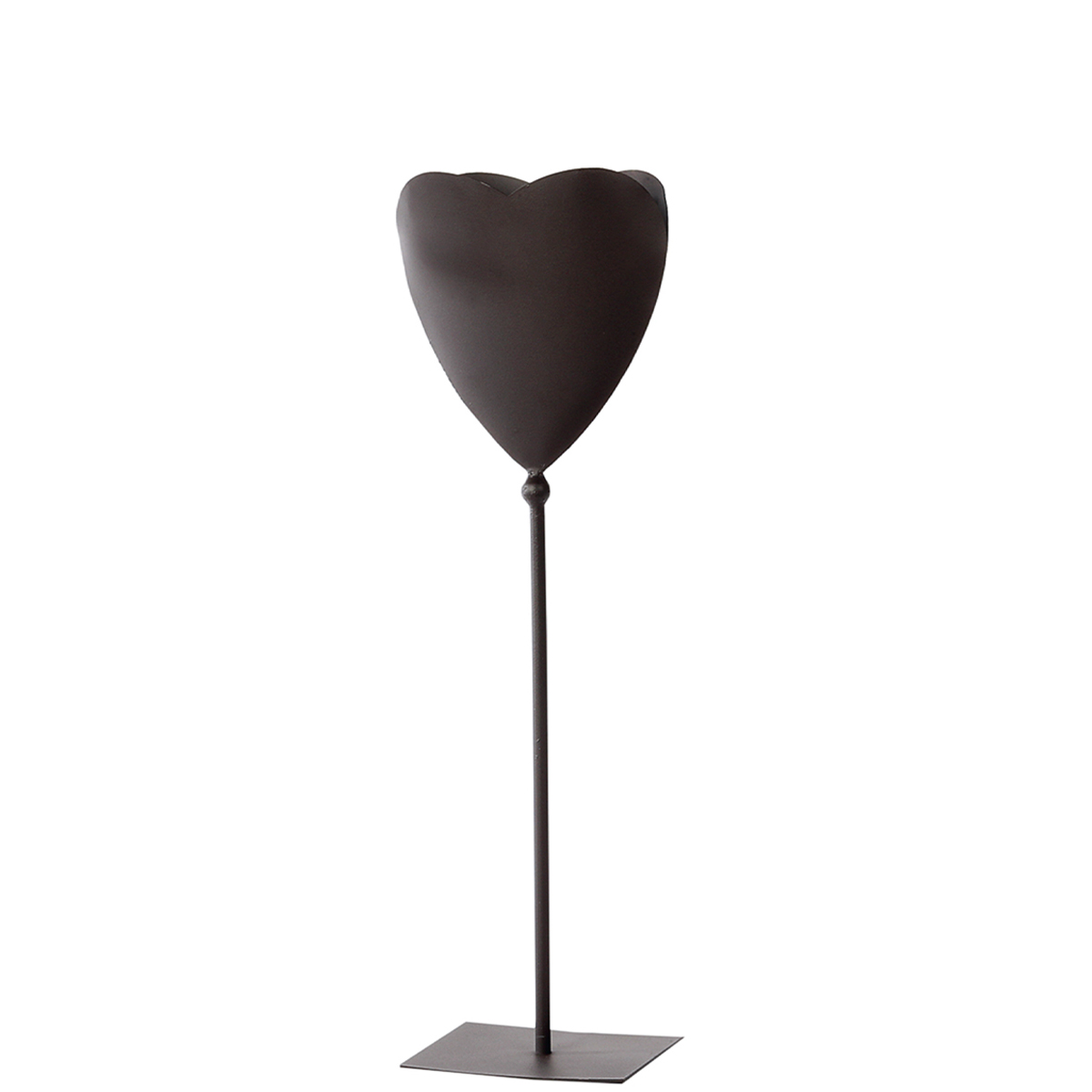 Deko Eisenherz, Herz aus Metall, geöffnet, 60cm, WMG Grünberger