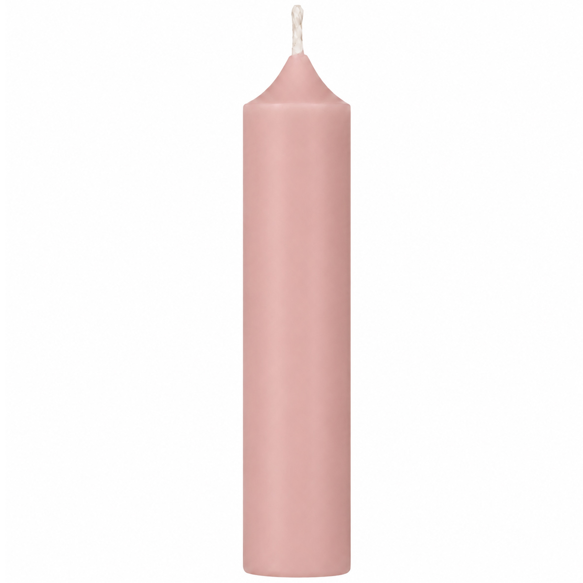 Kleine Wachskerze, Stabkerze Altrosa, 11cm, Ø2,2cm, Ib Laursen