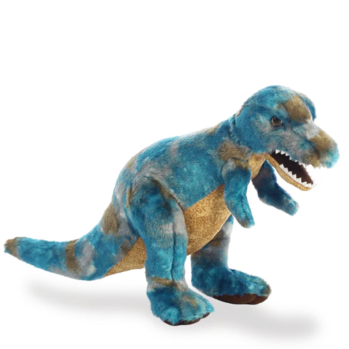 Plüschtier Dinosaurier T-Rex, blau-braun, 36cm, Aurora World