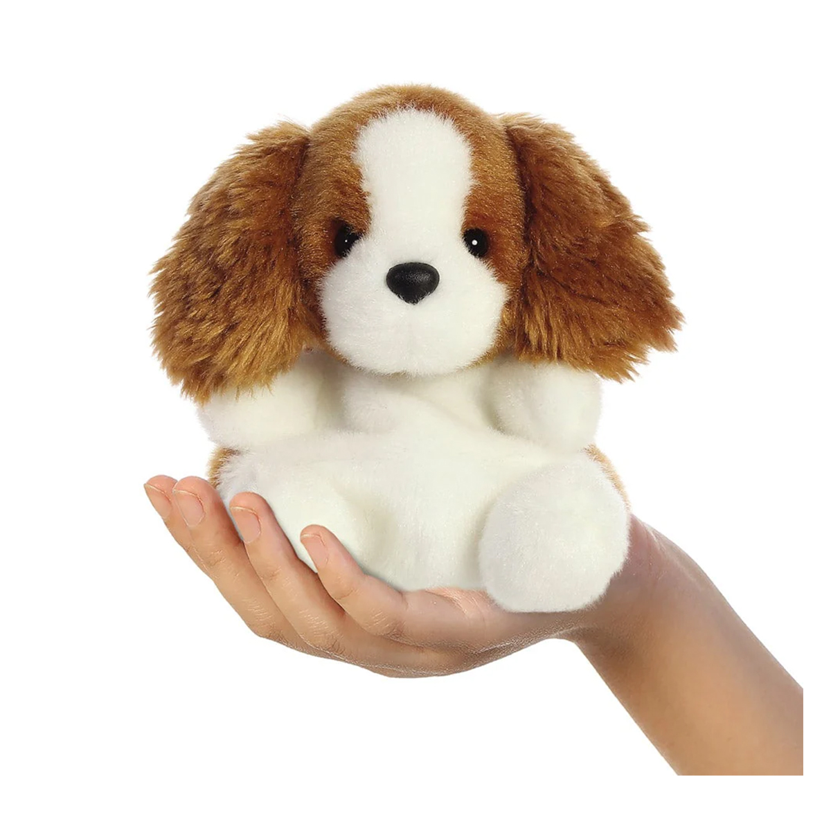 Plüsch Hund Cocker Spaniel Lady, braun-weiß, Palm Pals, 13cm, Aurora World