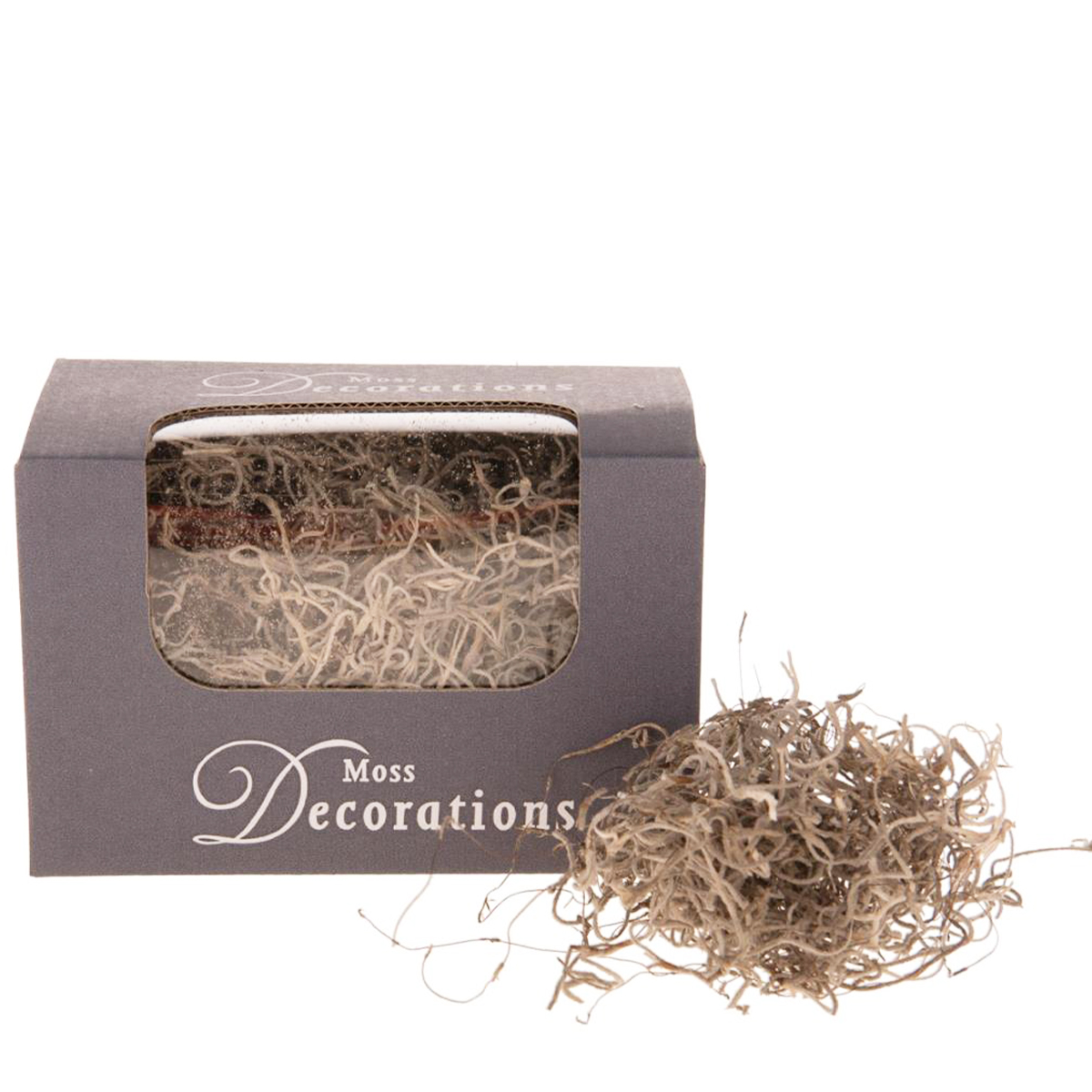 Natur Moos, Tillandsien natur, Tillandsiamoos natur, 30g/Box, DIJK Natural Collections