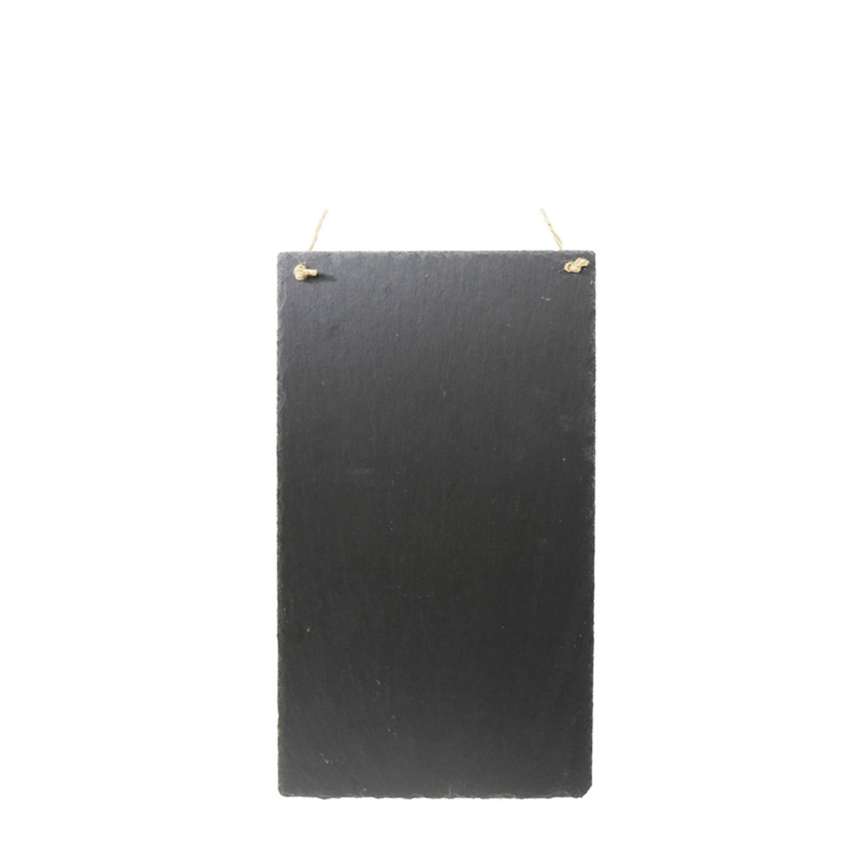 08876_01J5FTFRM70PHXN2QYKN1JTDBFHzNUt1k8yQcLo Schiefertafel länglich, Memotafel Kanten unregelmäßig, 30x20cm, zum Hängen