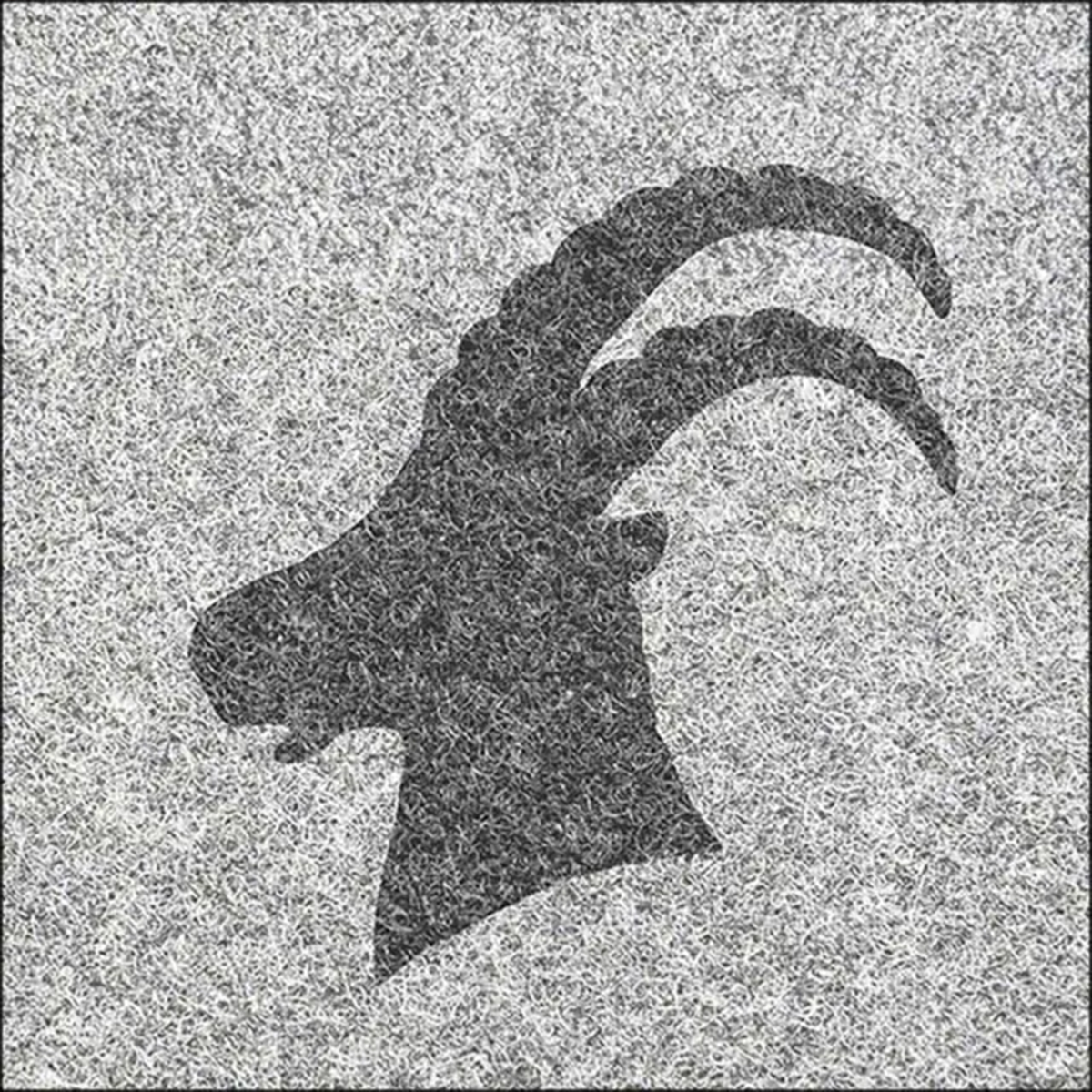 Ambiente Servietten Capricorn Silhouette Grey, 33x33cm