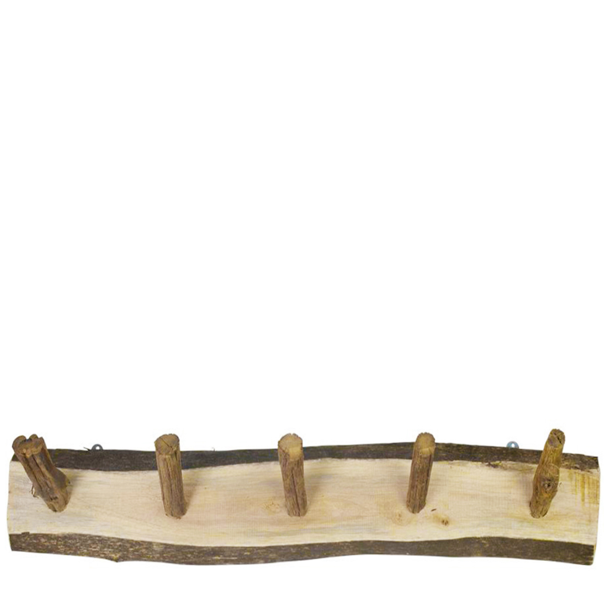 HFTK5_01JB6KWQ6Q48X0DEJXZ4X2A98Xbcm7bsXleq0dA Holz Garderobe Naturast, Holzgarderobe mit 5 Äste, 73cm, Mars & More