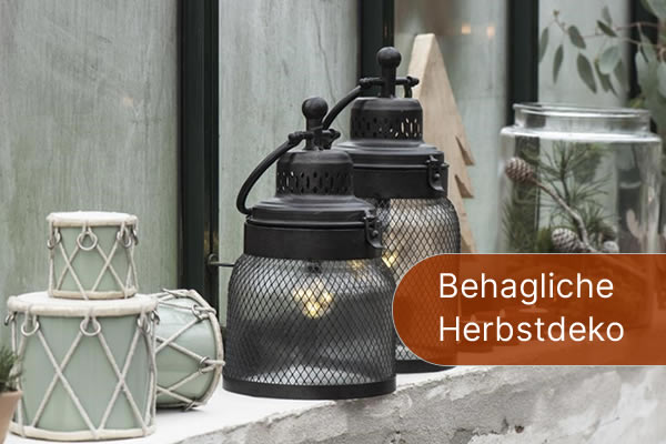 Wohndekoration für Herbst