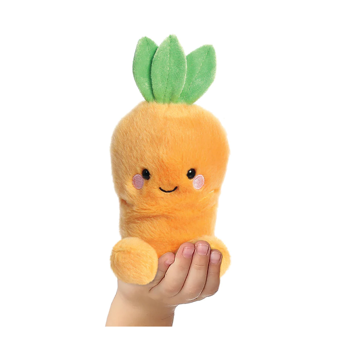 Plüsch Karotte Cheerful, orange, Palm Pals, 13cm, Aurora World