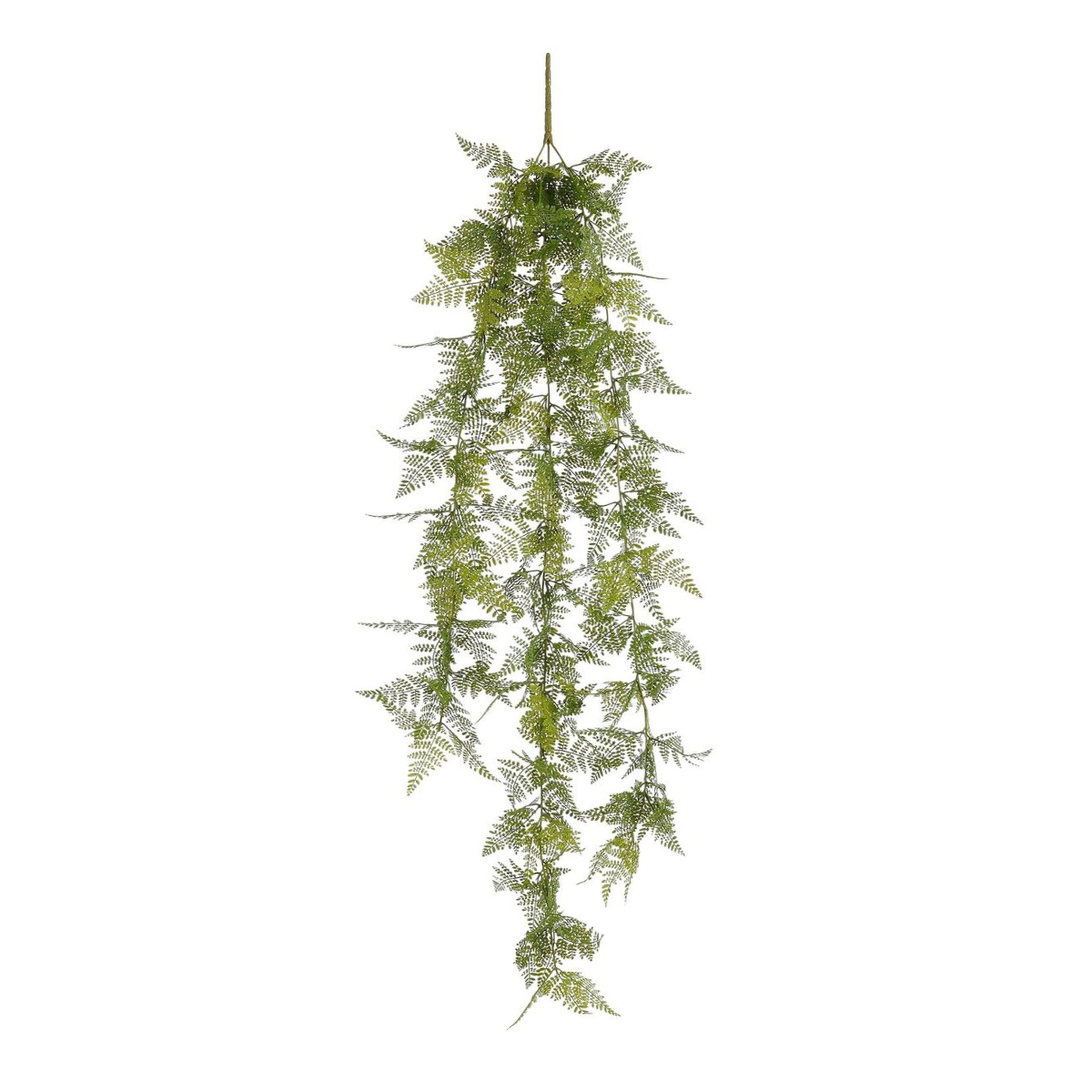 Kunstpflanze Farn hängend, filigraner Farn grün, 115cm, Mica Decorations