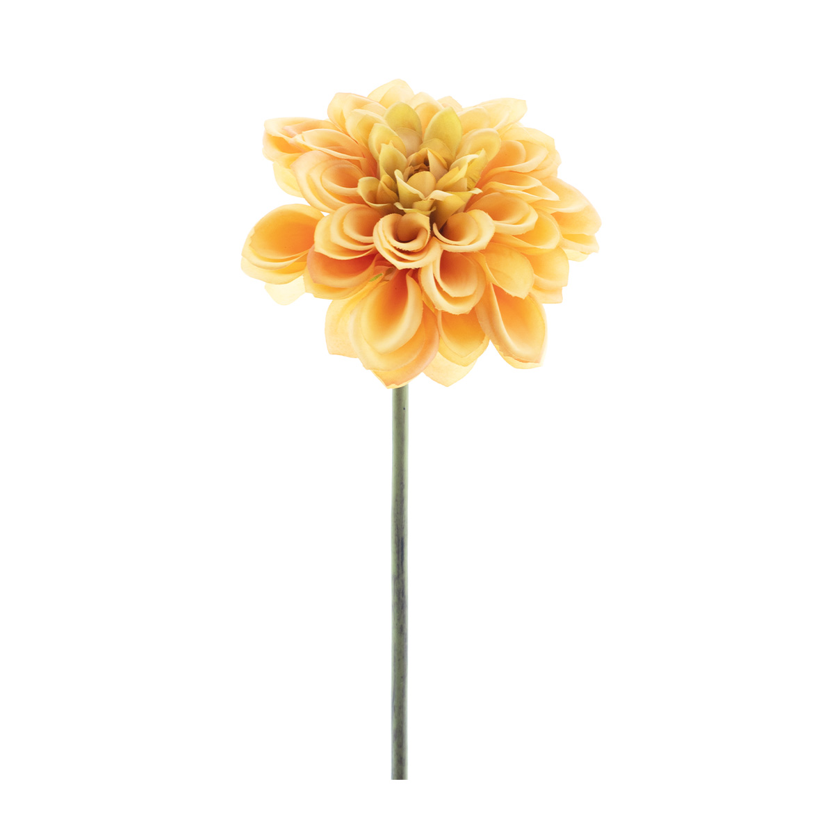 96210-2ifpn0pOivpZYp Kunstpflanze Dahlie, runde Blütenblätter, gelb, 30cm, Pick, Nova Nature