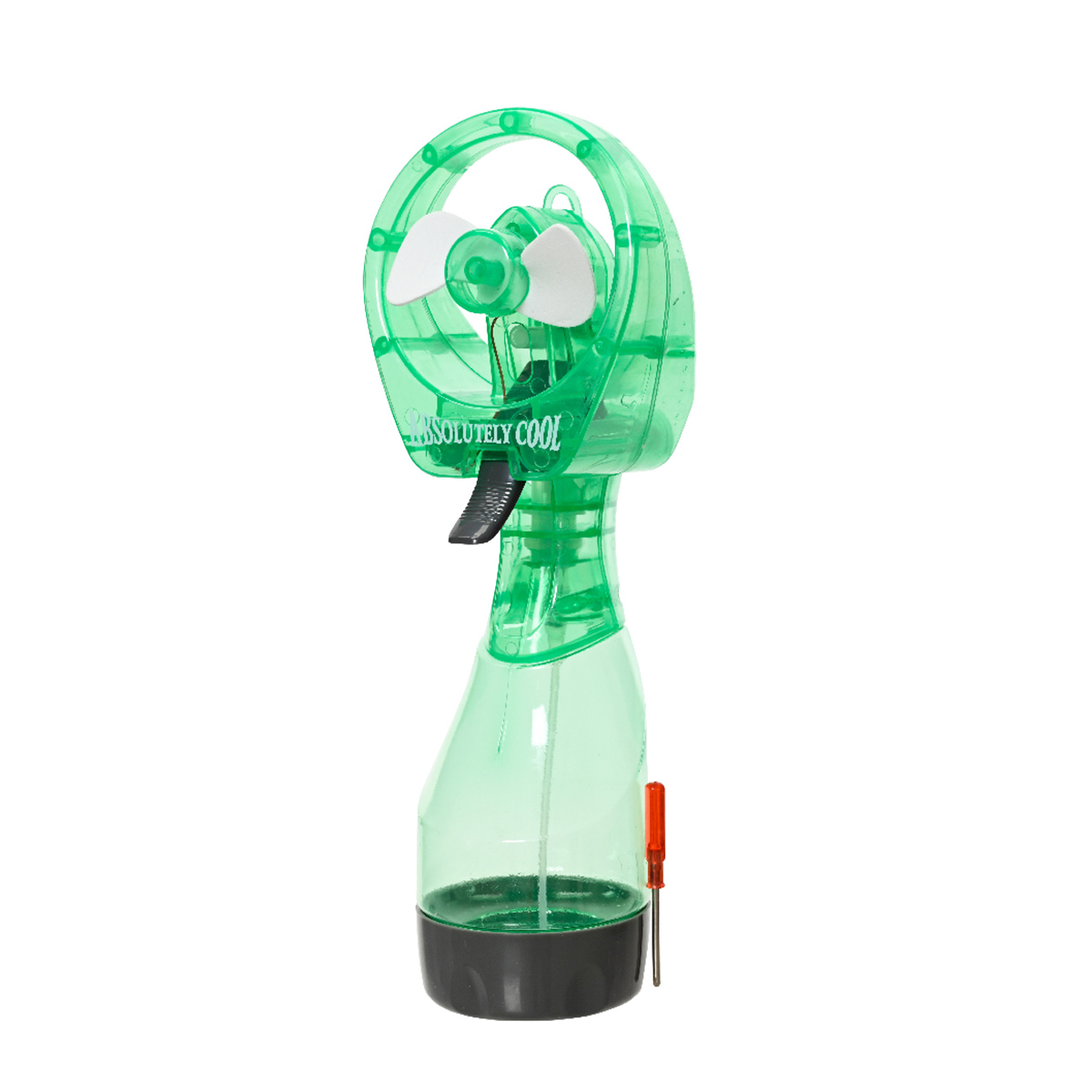 807891-1_01JN6QKPKXDE34XCJPR1WX5F61EEjw5gwXzHfG4 Ventilator mit Sprühflasche grün, 27cm, Kunststoff