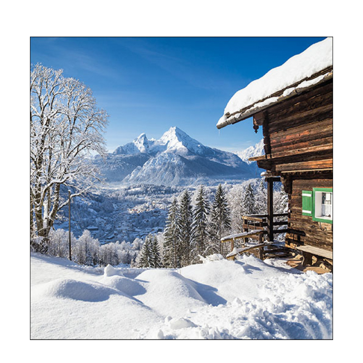 Ambiente Servietten Berghütte Mountain Lunch 33x33cm