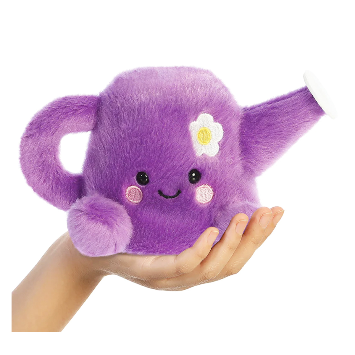 33796MVnnbJLAClNBv Plüsch Gießkanne Flo, violett, Palm Pals, 13cm, Aurora World