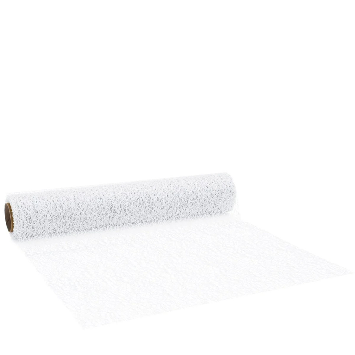 Vivant Tischläufer CRISPY white, 250x28cm