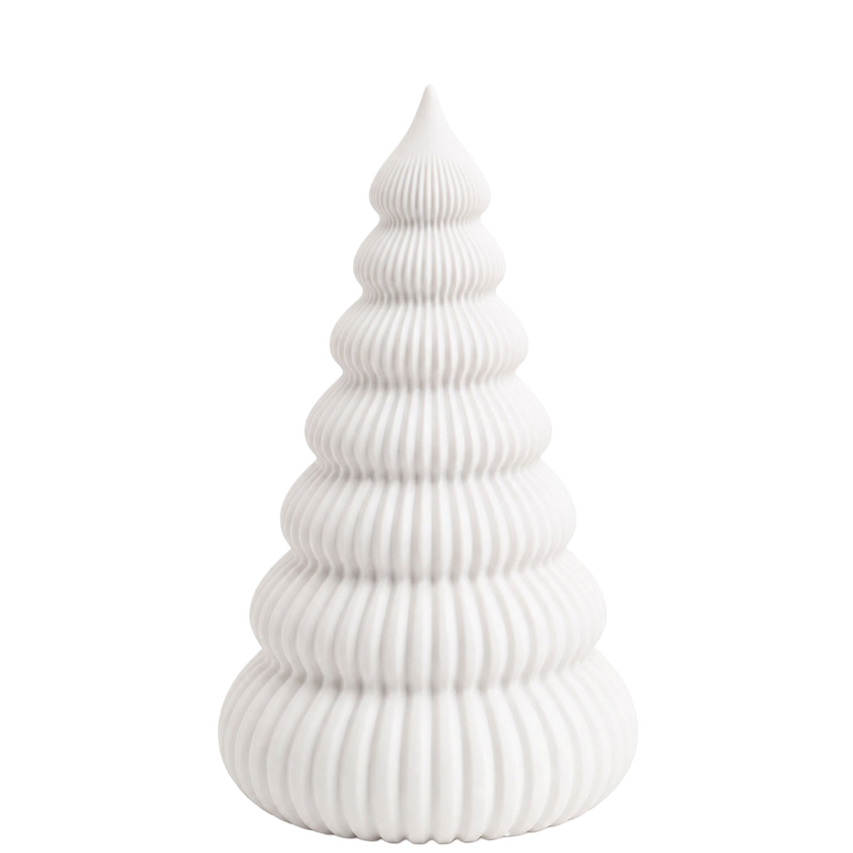 LED Kunststoff Baum weiß, batteriebetrieb, Timerfunktion, 14cm