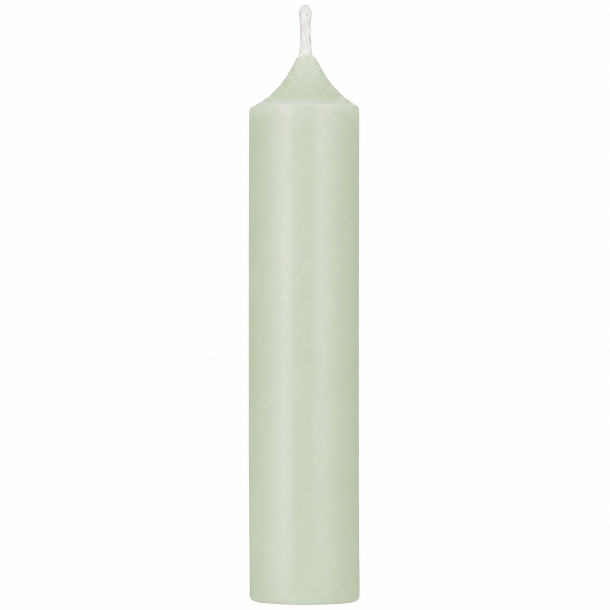 Kleine Wachskerze, Stabkerze Salbeigrün, 11cm, Ø2,2cm, Ib Laursen