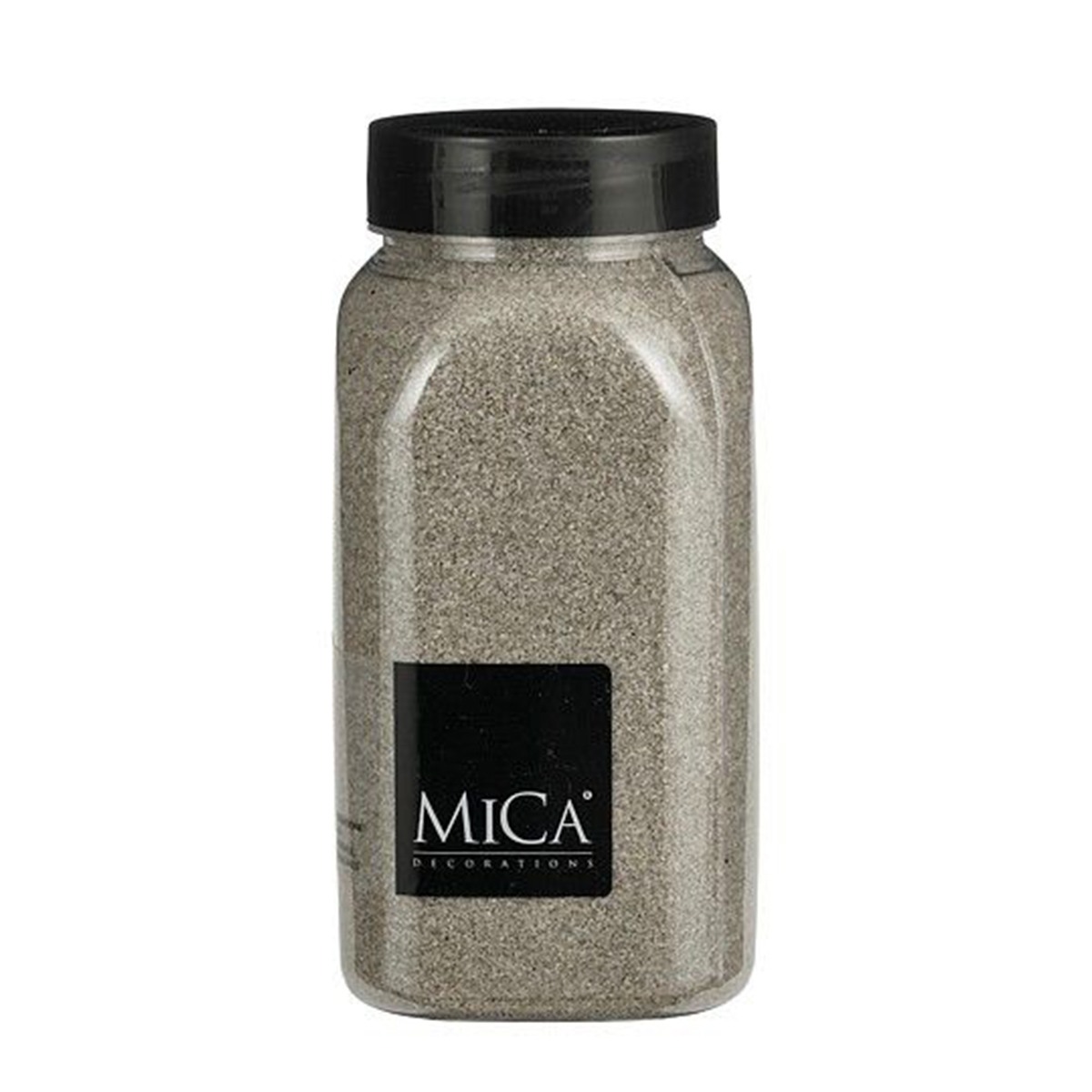 Deko Sand hellgrau, 0,5mm, 650ml, Mica Decorations