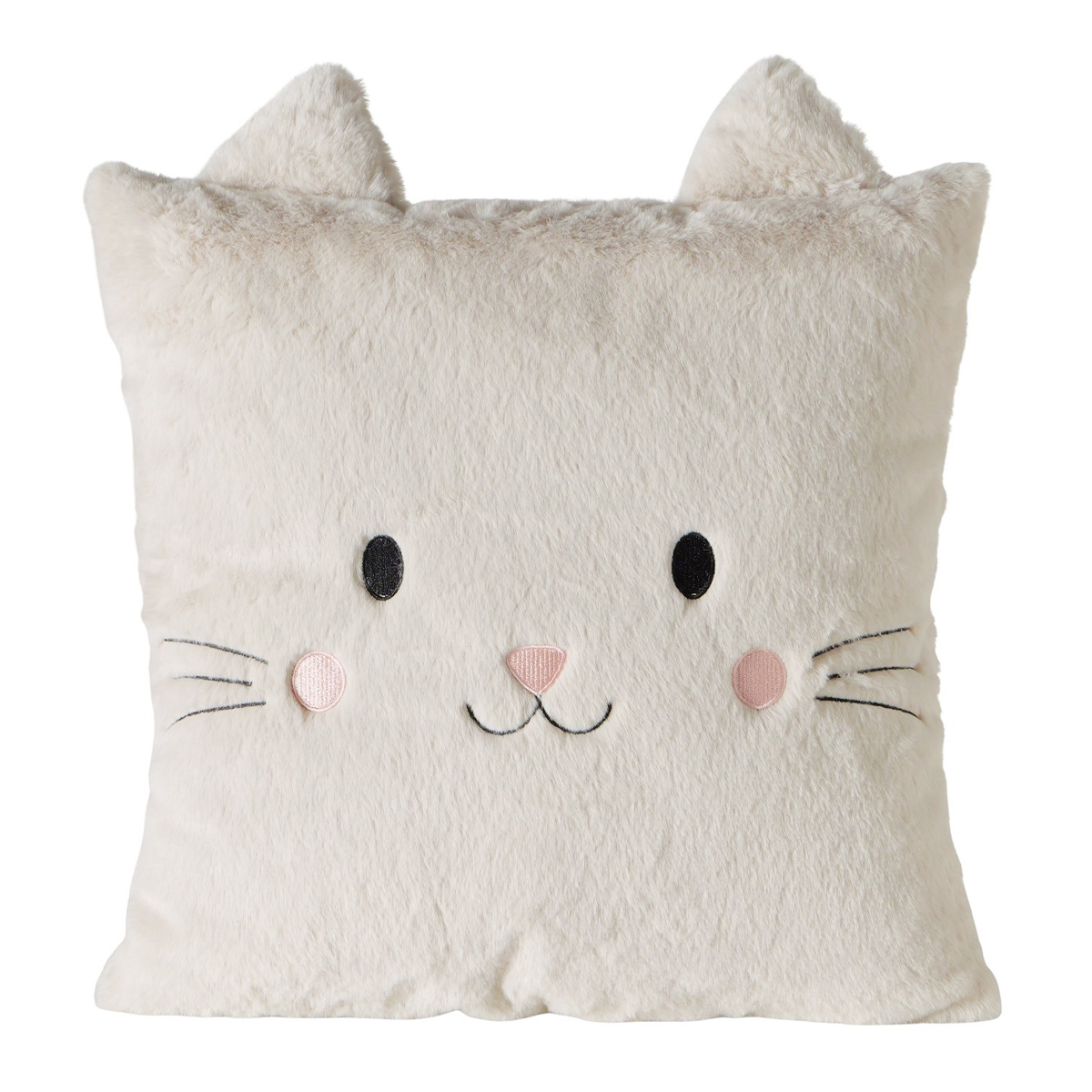 Plüschkissen Katze Minka, 40x40cm, Boltze Home Collection