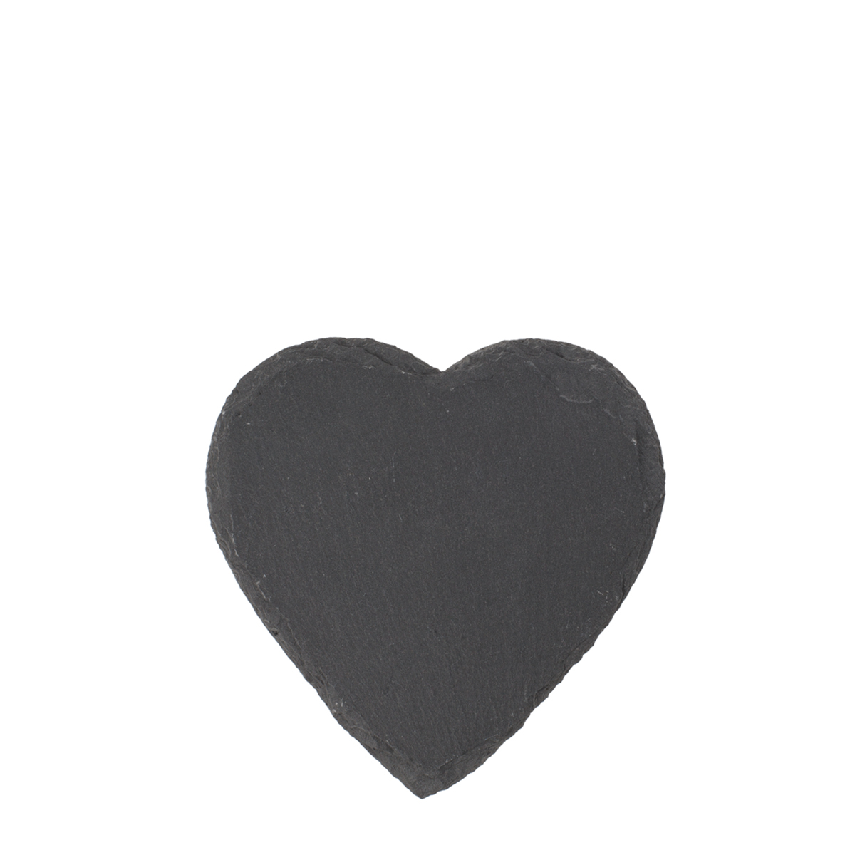 Schieferuntersetzer Herz, Untersetzer in Herzform, Set/4, 10x10cm