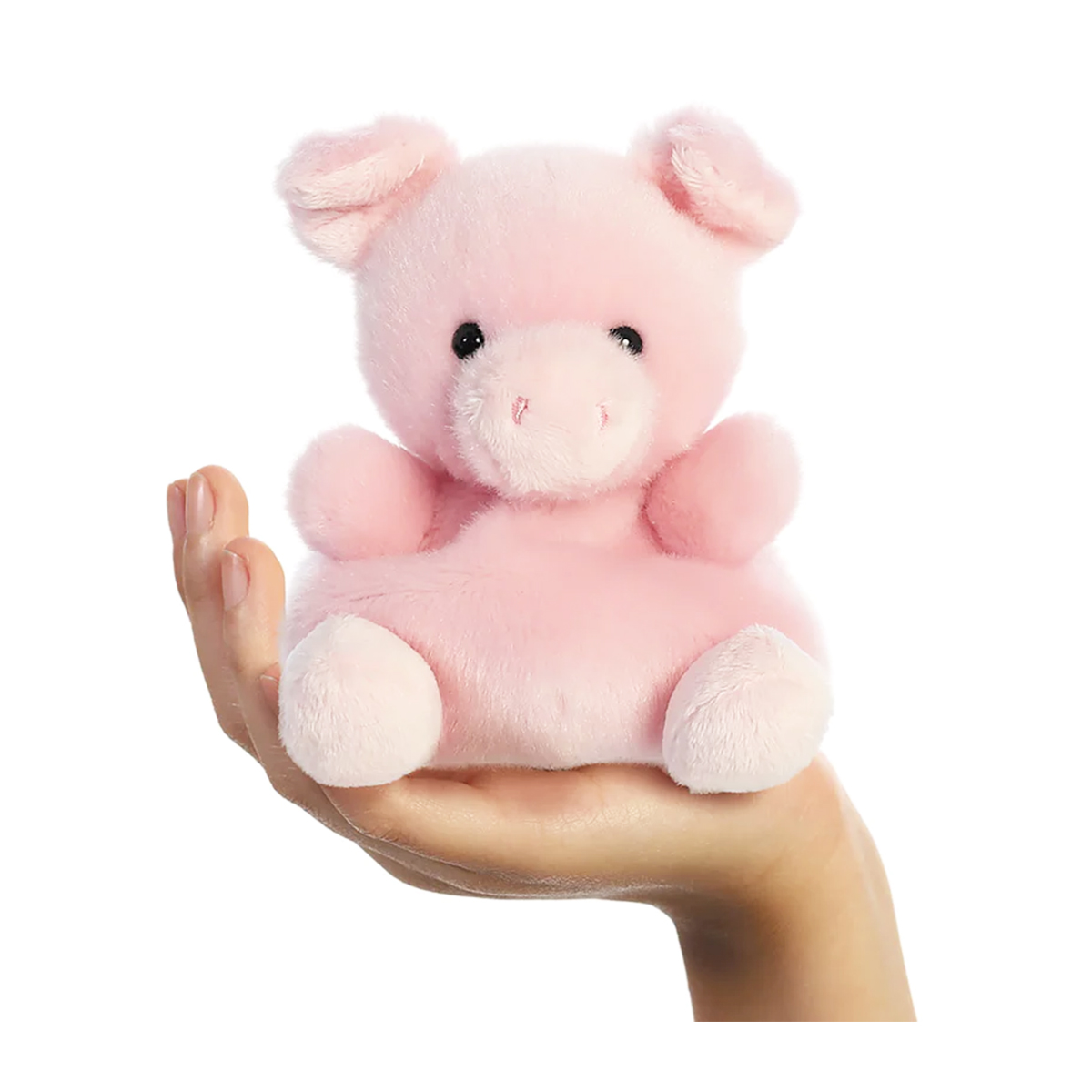 61242pJYzskvN32Kd2 Plüsch Schwein Wizard, rosa, Palm Pals, 13cm, Aurora World