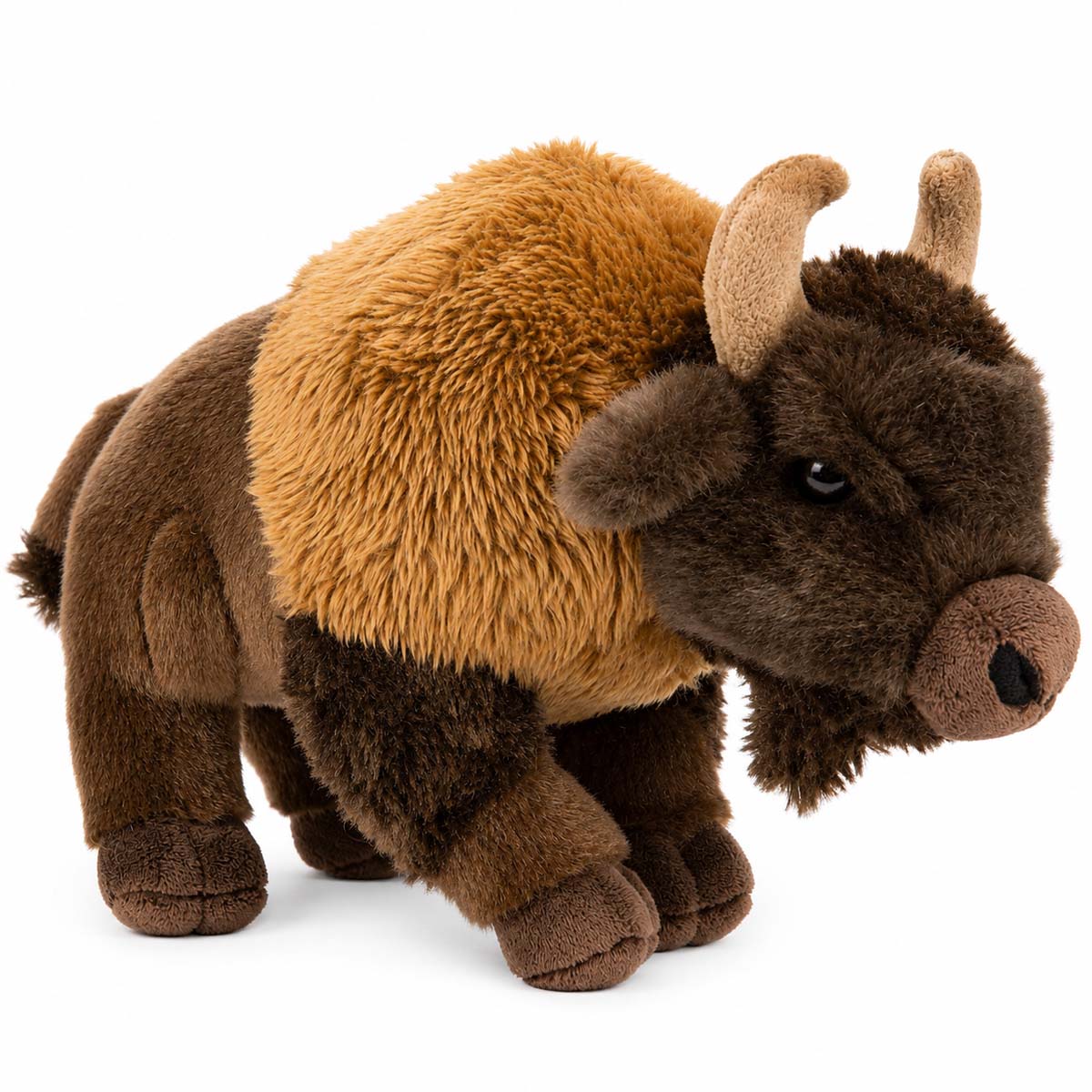 Plüschtier Bison, Plüsch-Kuh Bison, 28cm