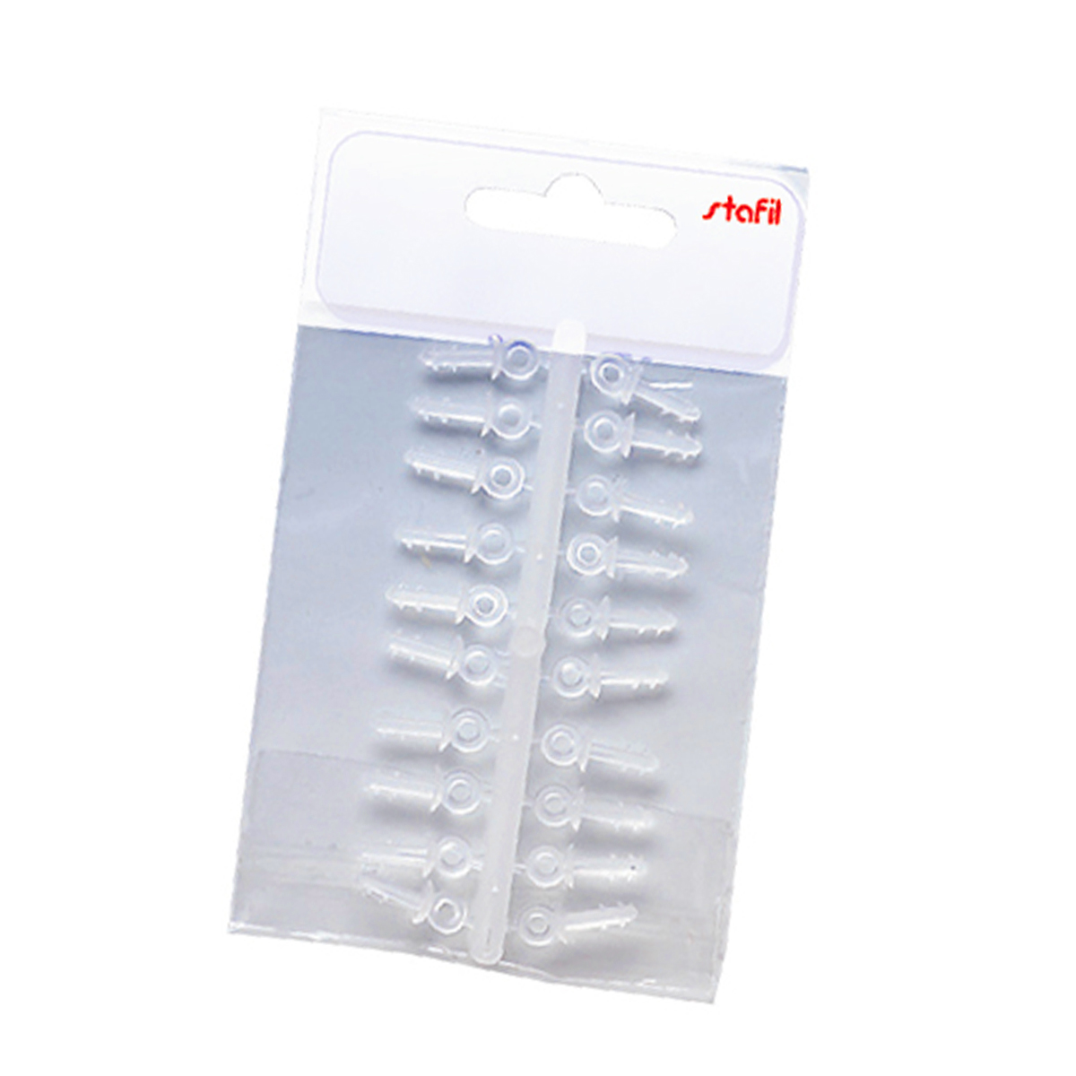 Aufhänger für Eier oder Kugeln, Hänger aus Kunststoff, 20St/Beutel, stafil