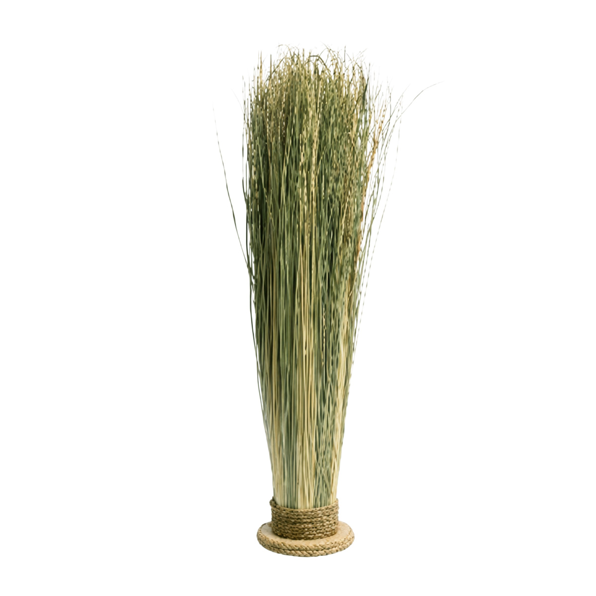 Deko Gras gebündelt, Naturgras auf Platte, 65cm