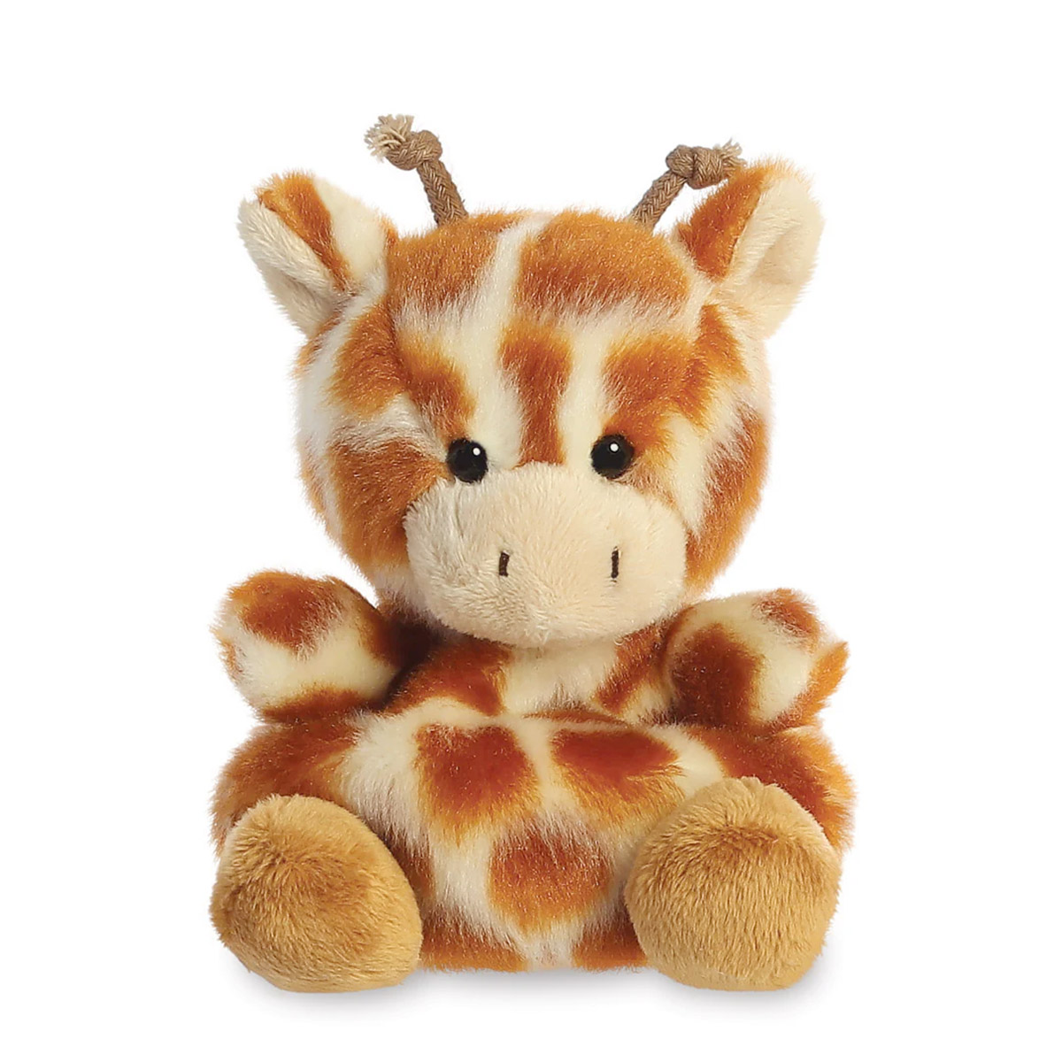 Plüsch Giraffe, Safara, braun-beige, Palm Pals, 13cm, Aurora World