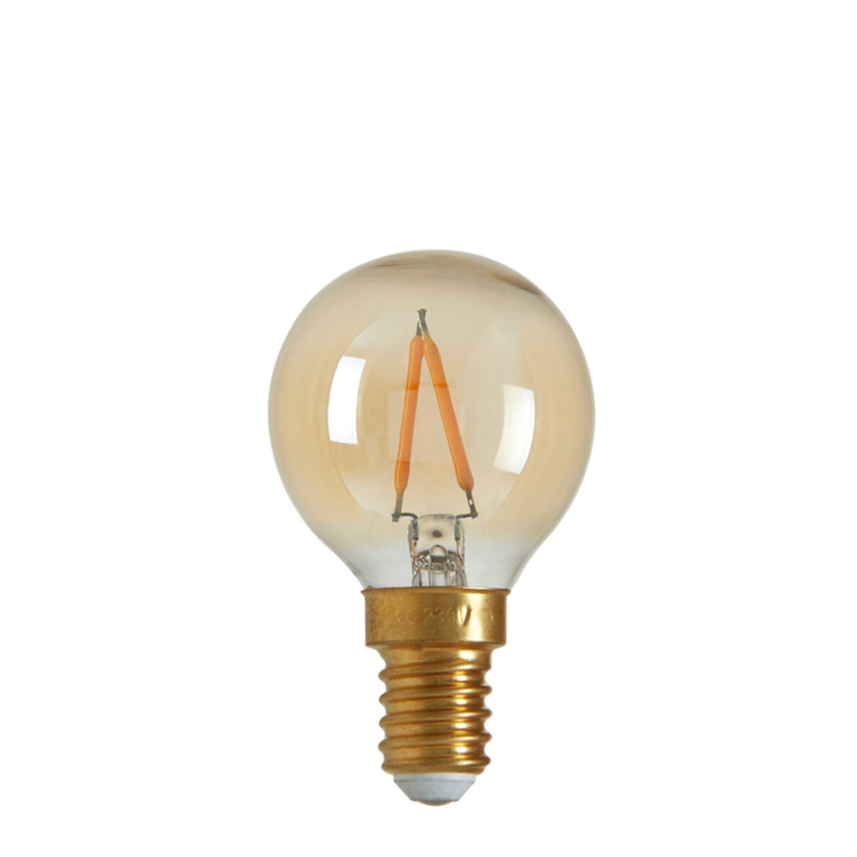 LED Glühlampe Bernstein light, LED Birne dimmbar, E14, Light & Living