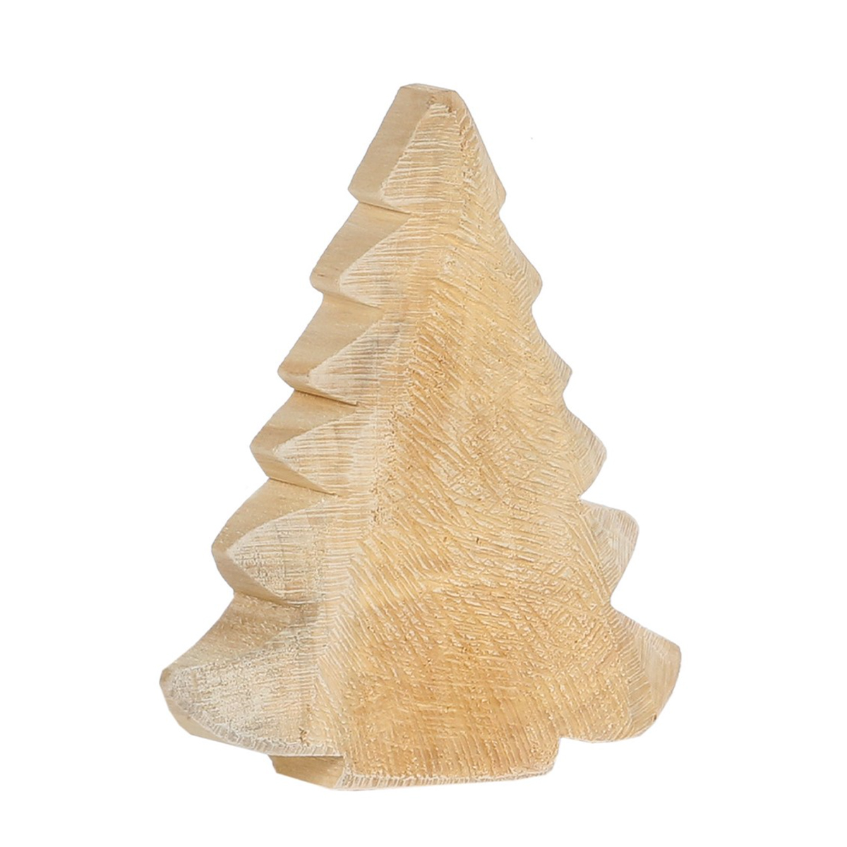 Deko Tannenbaum Natur, Tanne aus Naturholz sägerau, 30cm, WMG Grünberger