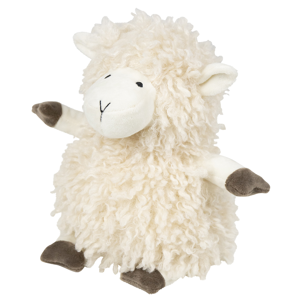 Türstopper Schaf, Plüschschaf creme, 12x22cm, Mars & More