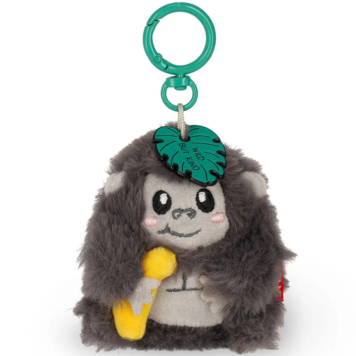Legami Plüsch-Schlüsselanhänger Gorilla - Tiny Super Soft!