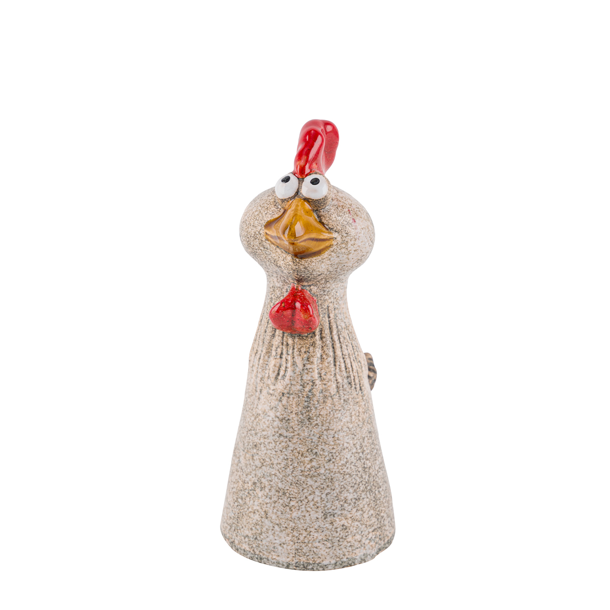 12506289_01JJKJ2ZBTSDCQZ03EY30N0E9GiV0XpHpoGpUlS Zaunhocker Huhn beige, Keramikhuhn, 16cm