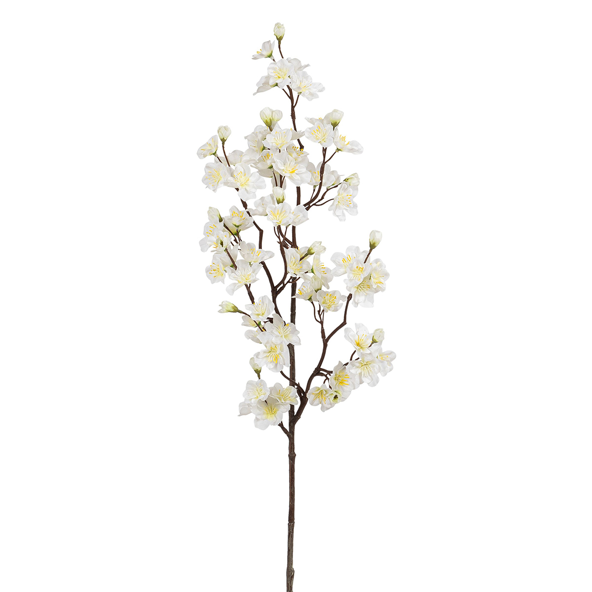 Kunstpflanze Kirschblüte weiß, Kirschblütenzweig, 79cm