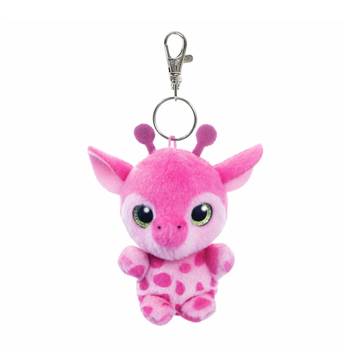61307EOLkAIRqtK5Yc Plüsch Schlüsselanhänger, Giraffe Gina, YooHoo, 9cm, Aurora World