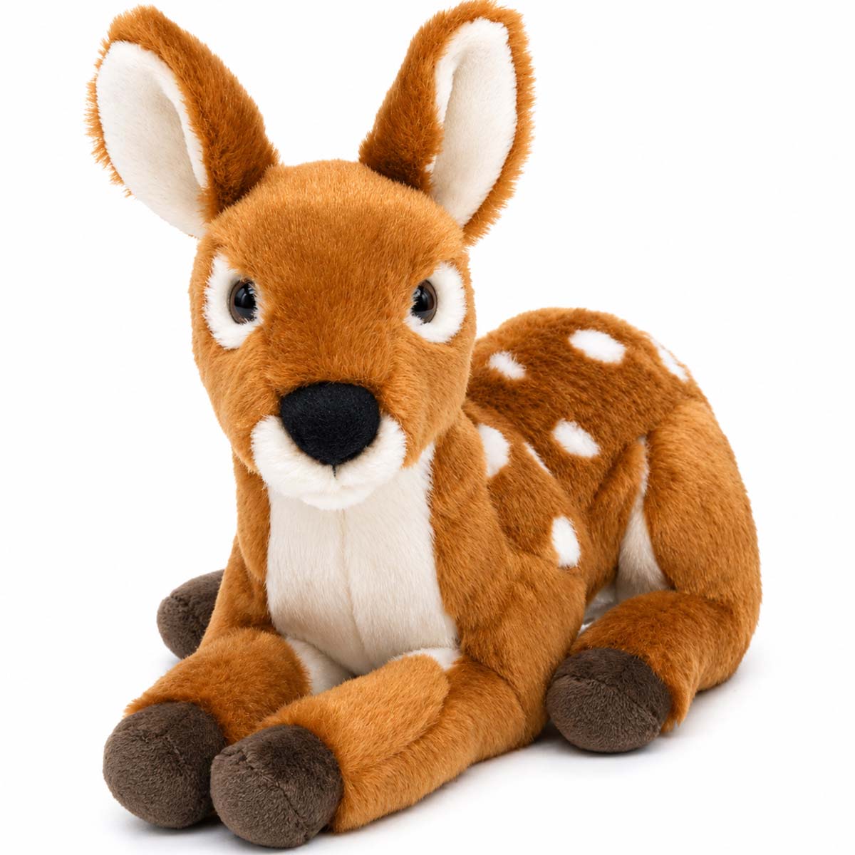 Plüschtier Rehkitz, Plüsch-Bambi mit Punkte, 21cm