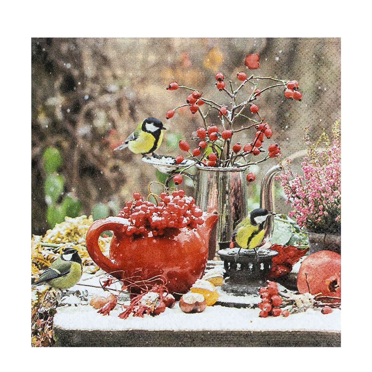 Home Fashion Papierservietten Winter Ambiance, 33x33cm