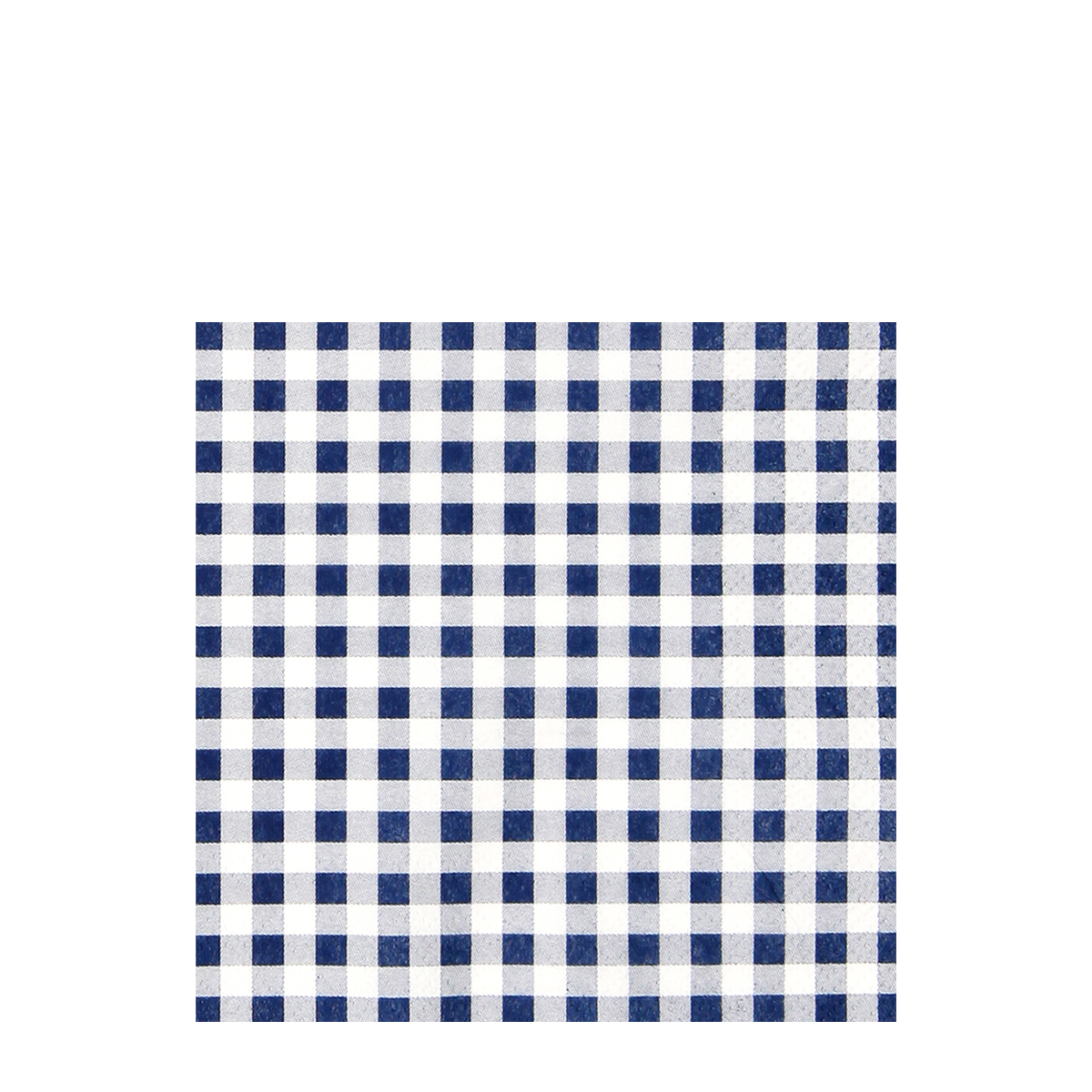 Home Fashion Servietten, blau-weiß kariert, Karo blue, 25x25cm