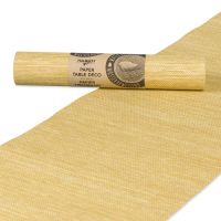 Papier-Tischband gewebt aus Papier- und Polyestergarnen